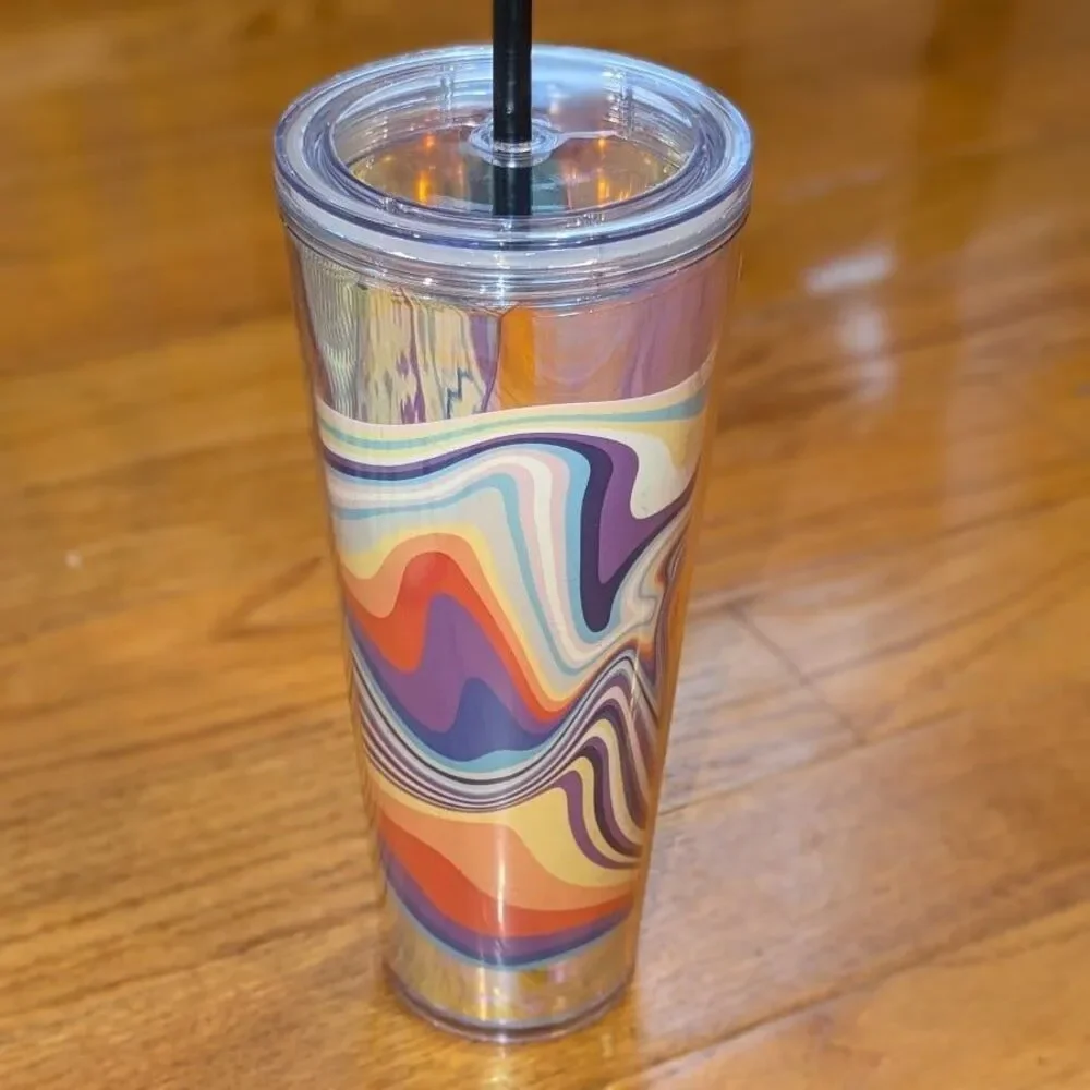 Starbucks PRIDE Rainbow Venti Cold‎ Venti Coffee Tumbler Cup